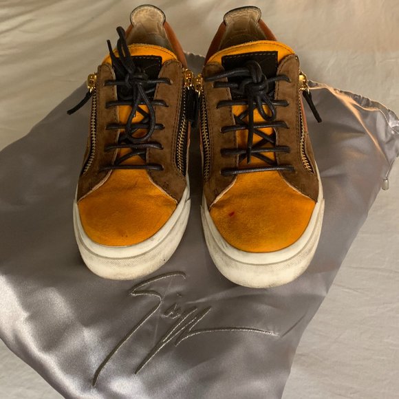 Giuseppe Zanotti Gold Sneakers - Picture 2 of 5